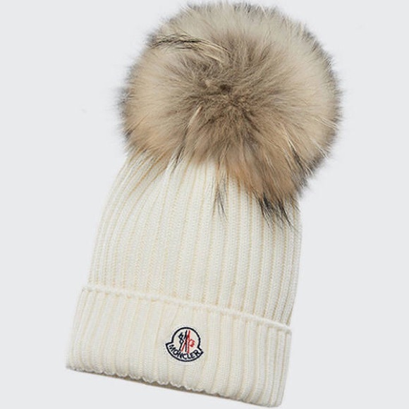 Moncler beanie cream Clearance